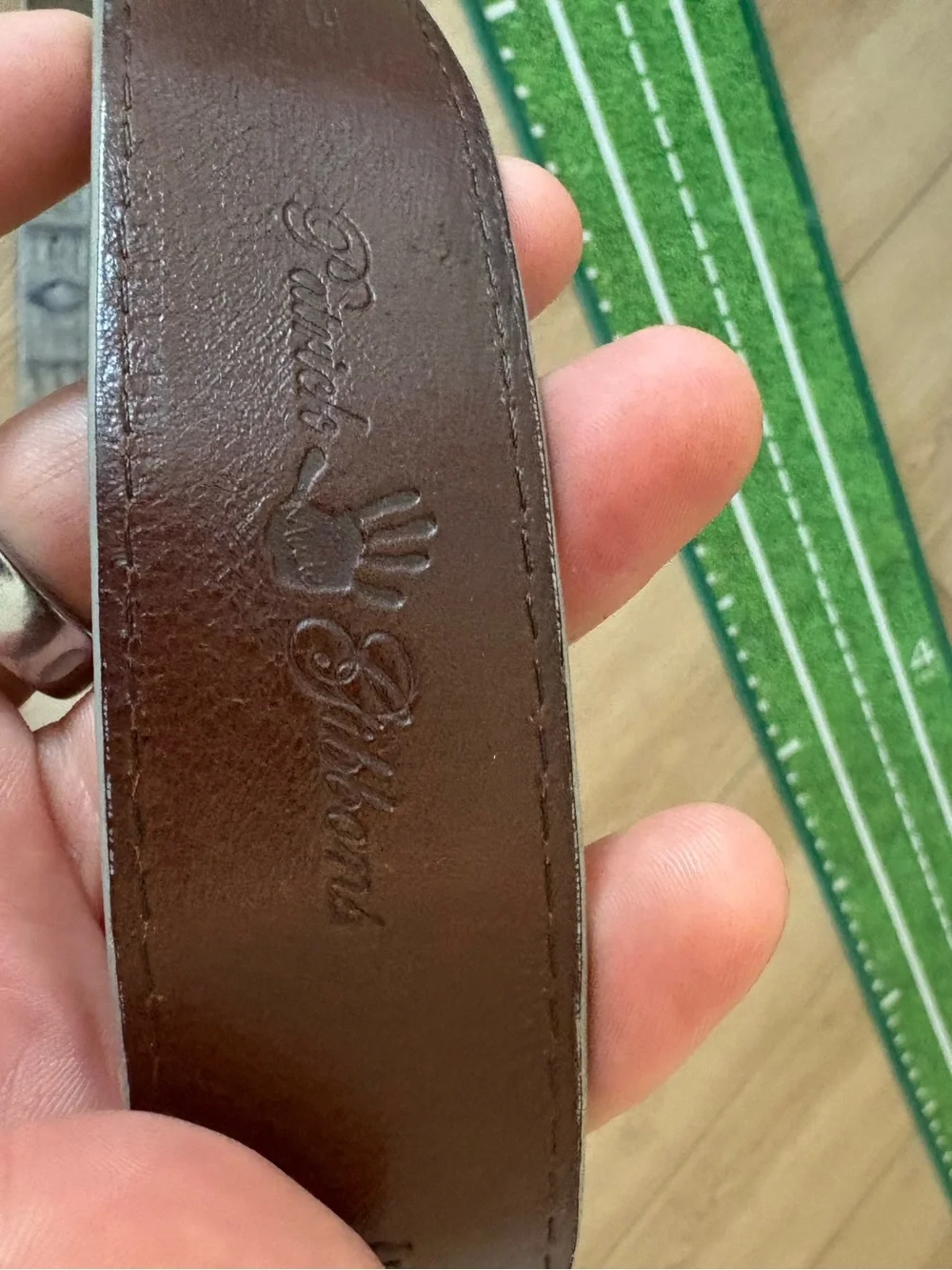Crocodile Mens Belt Golf 40 Patrick Gibbons